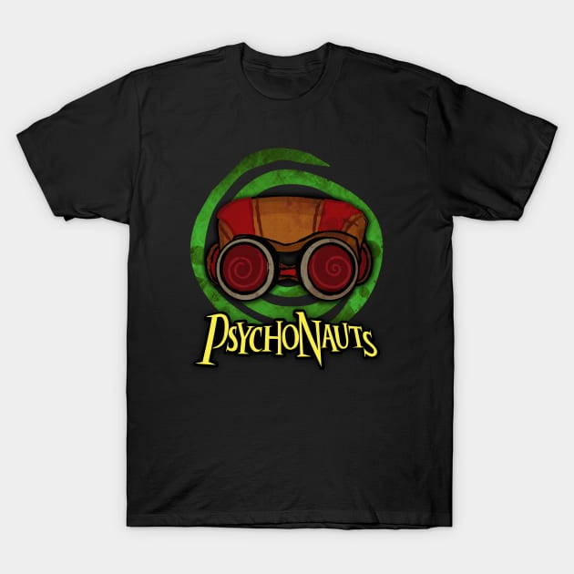 PSYCHONAUTS Raz (Green) T-Shirt by TheReverie